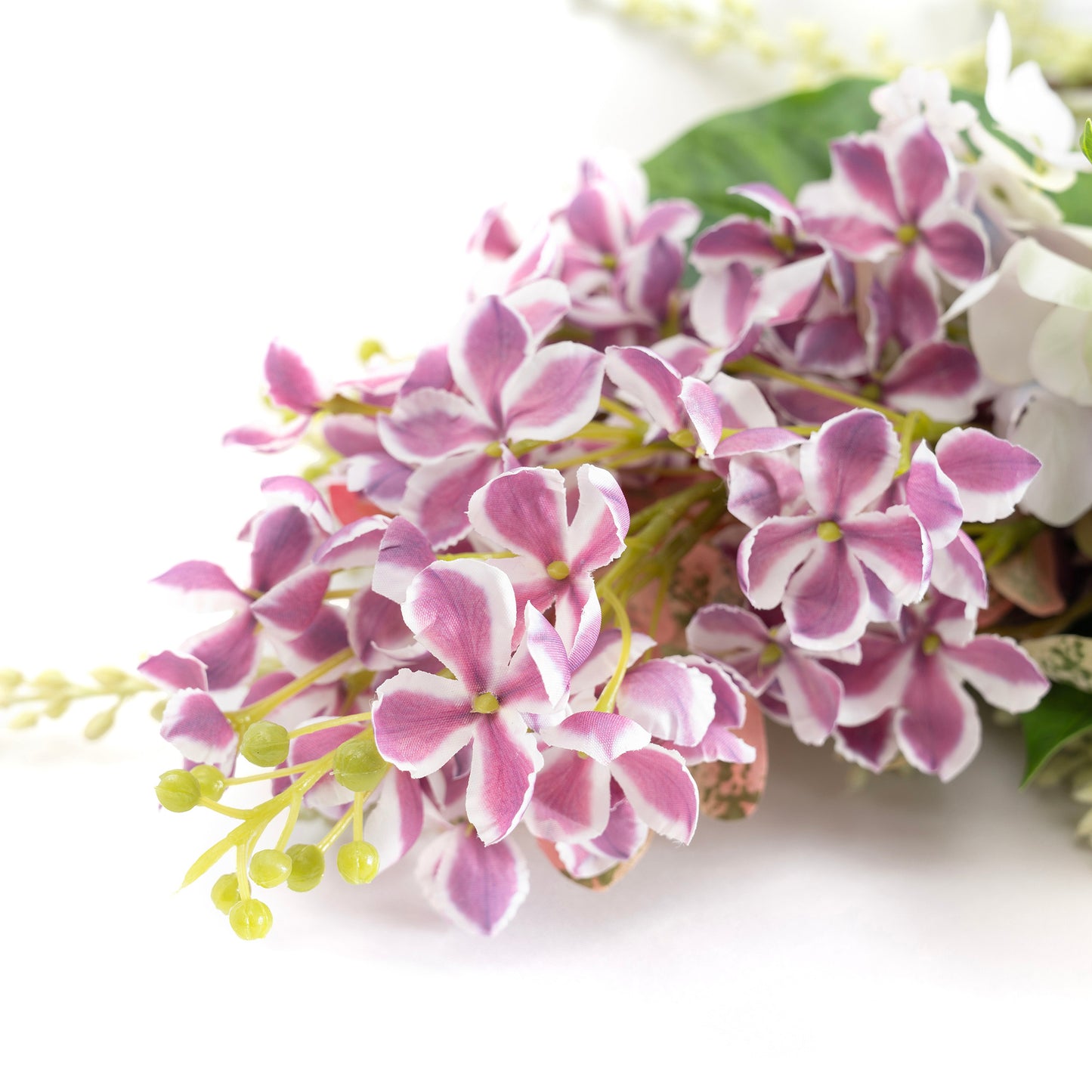 蘭と紫陽花のブーケ