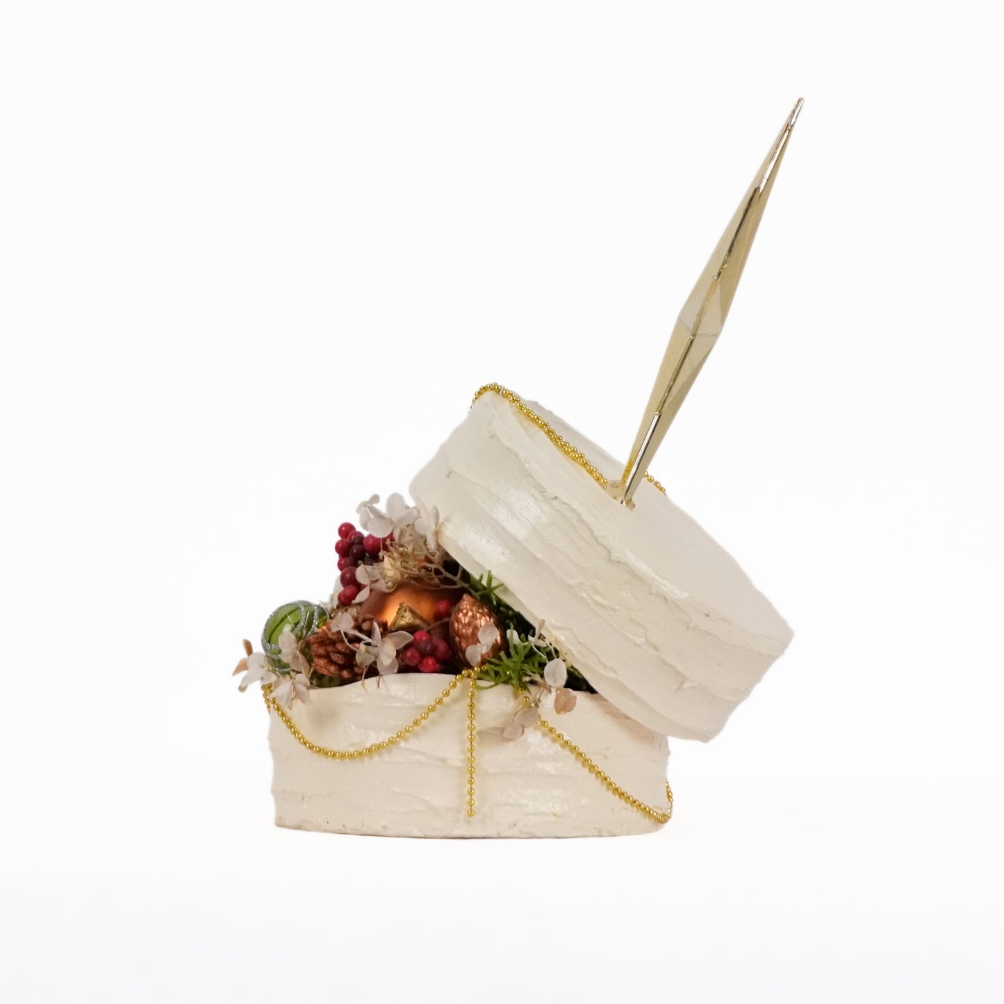 オーナメントサンド　クリスマスクレイケーキ