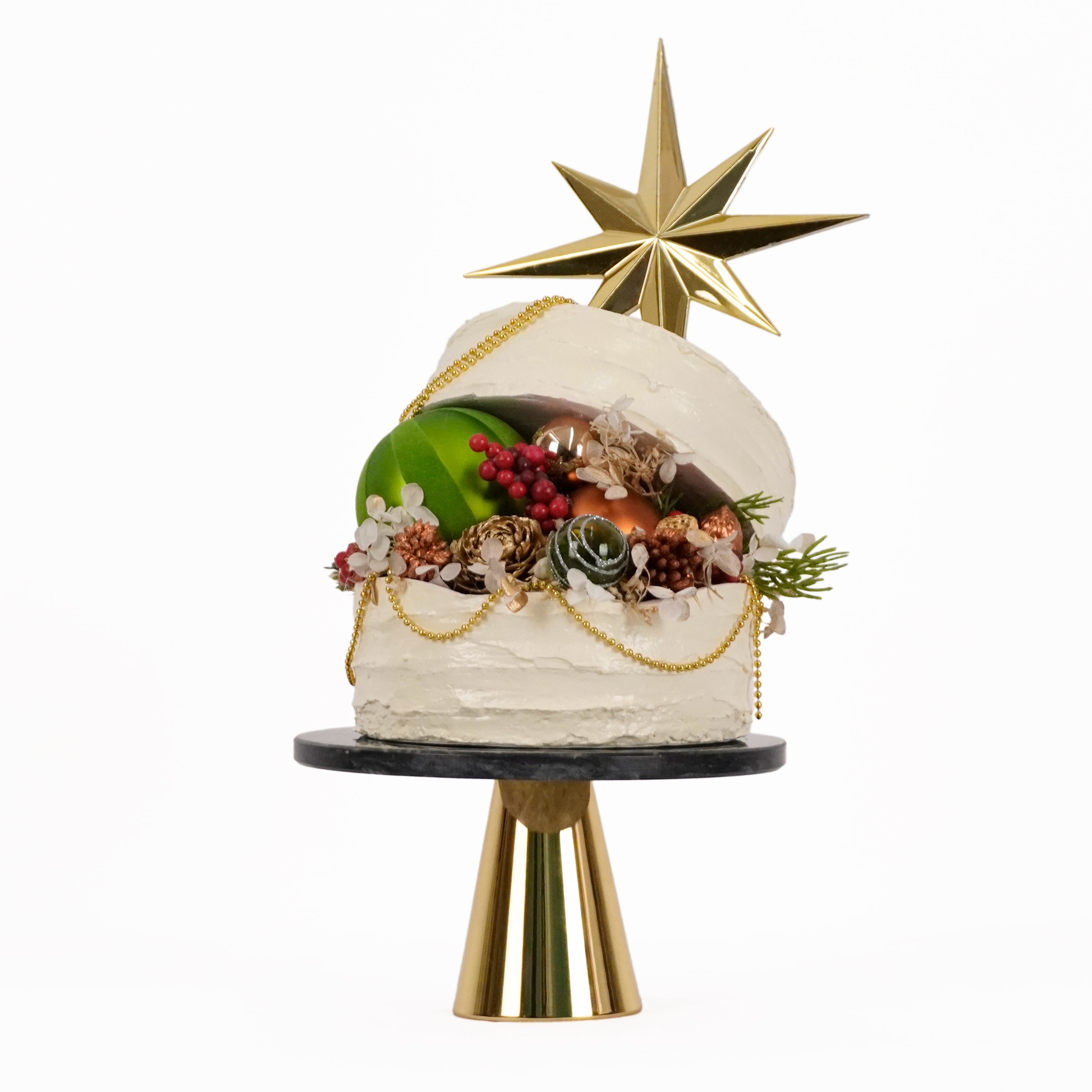 オーナメントサンド　クリスマスクレイケーキ