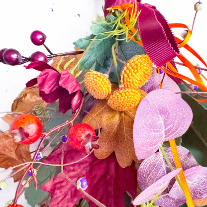 ハロウィンアレンジ【オータム・ハーモニー・スワッグ】