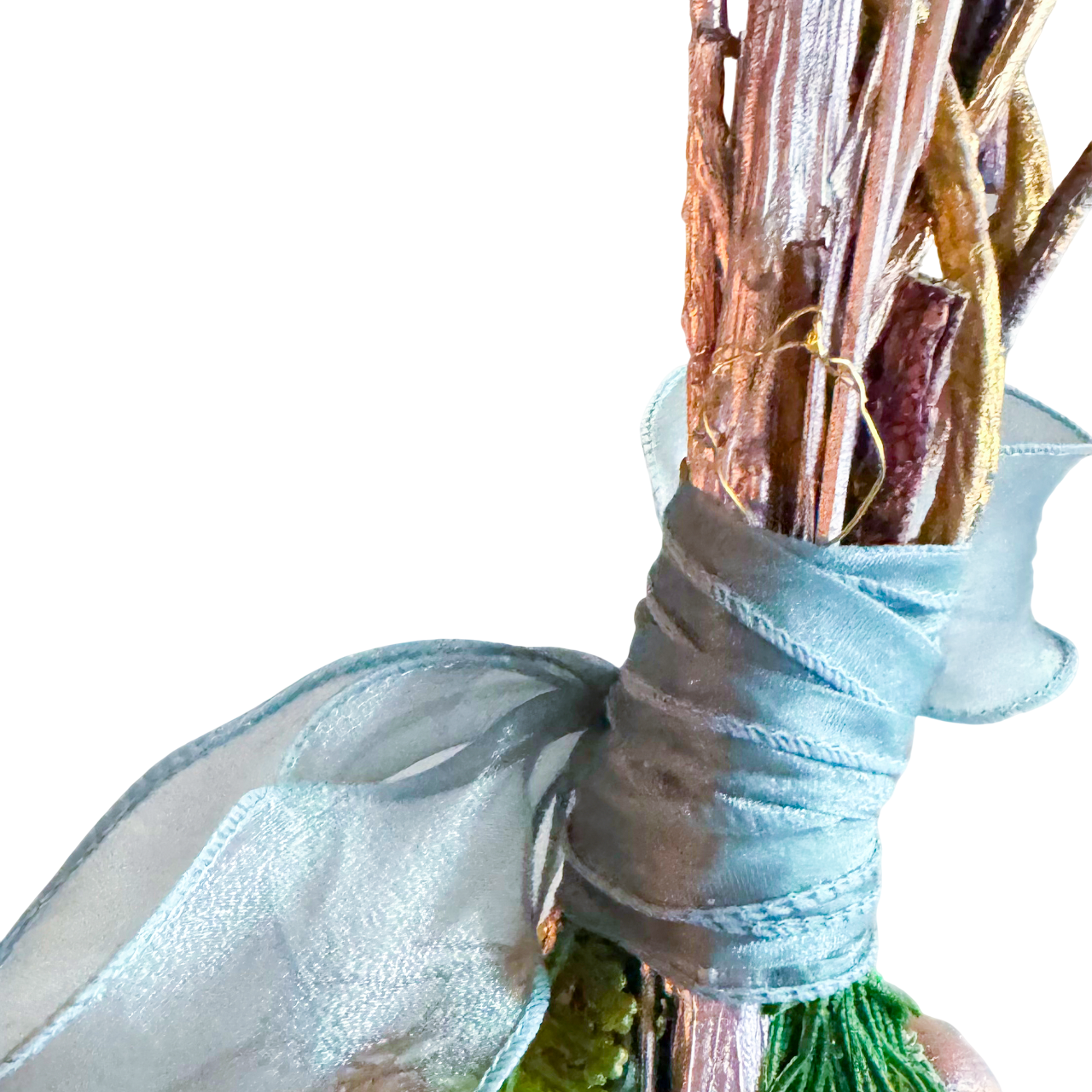 クリスマススワッグ【ゴールドシダ＆グリーンリーフスワッグ】